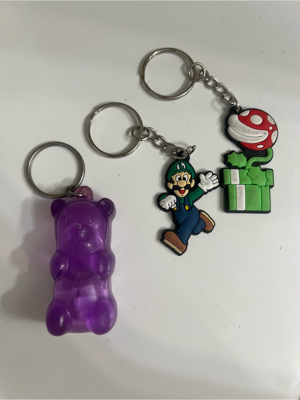 Fun Keychains with multiple characters - Set of 3